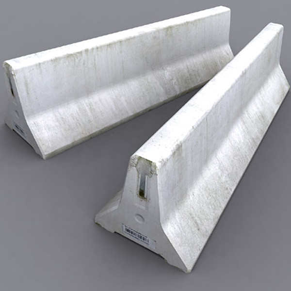 3ds max concrete barrier - COZ081108074 by CoSwiz